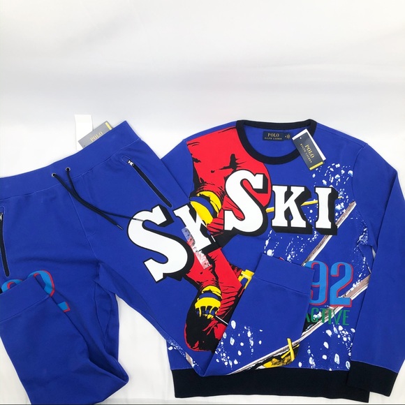 Ralph Lauren Polo 1992 Fall Collection Sweatsuit - Picture 3 of 12